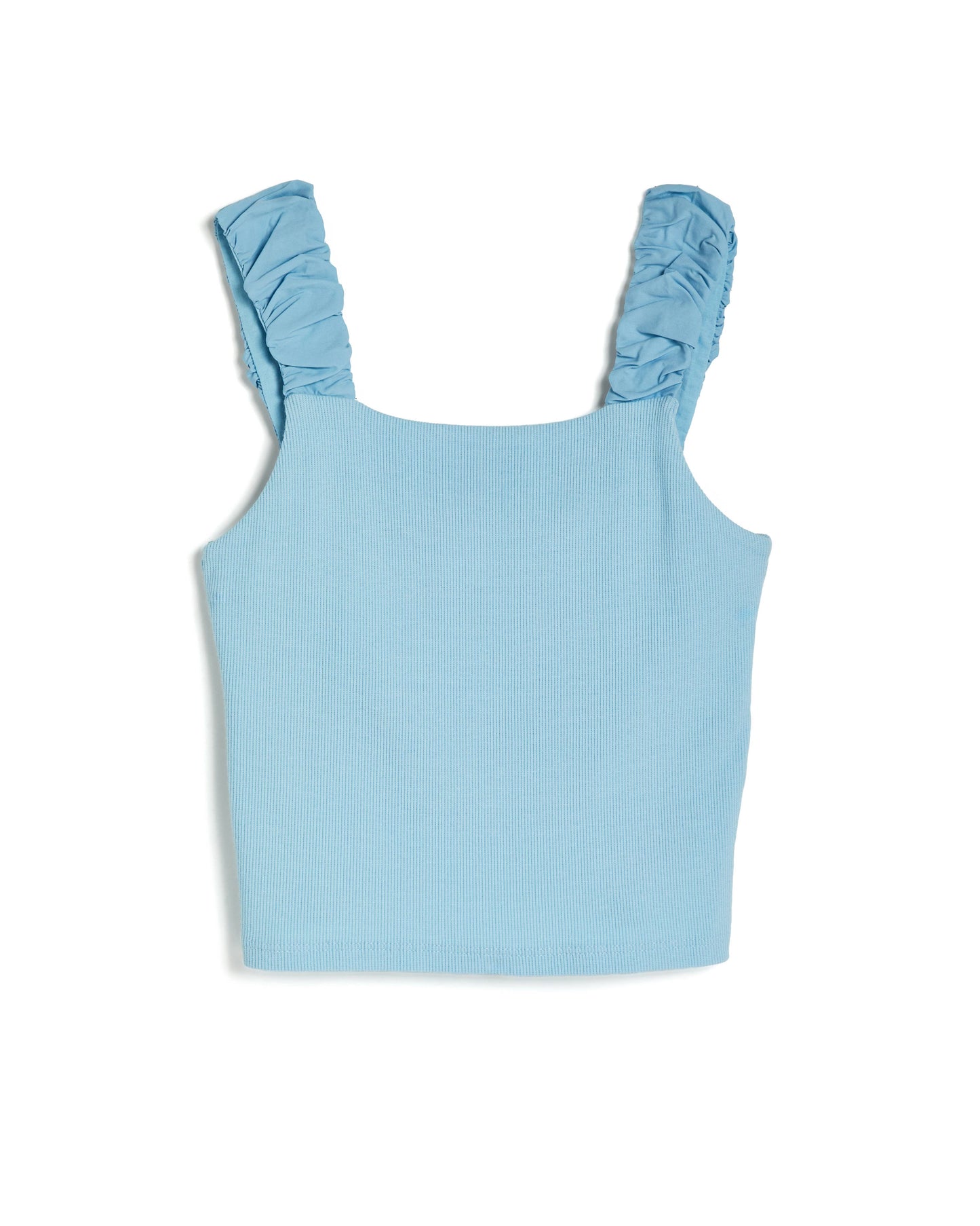 Tractr - GIRLS-KNIT TANK/ Blue