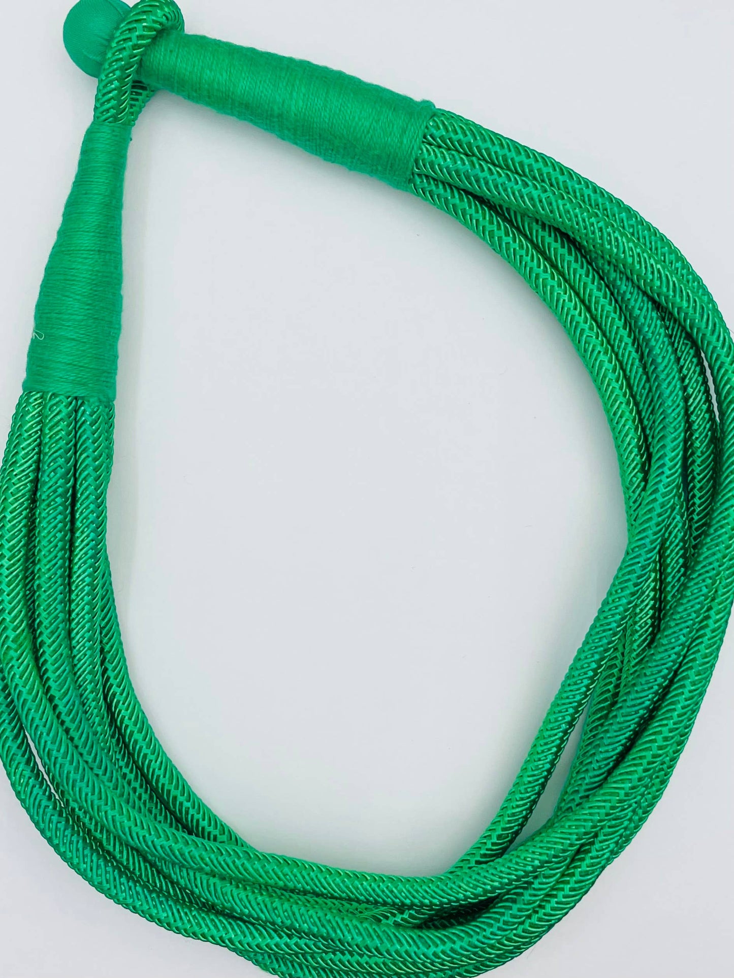 "Original" Slub 8-Strand Necklace (kelly green)