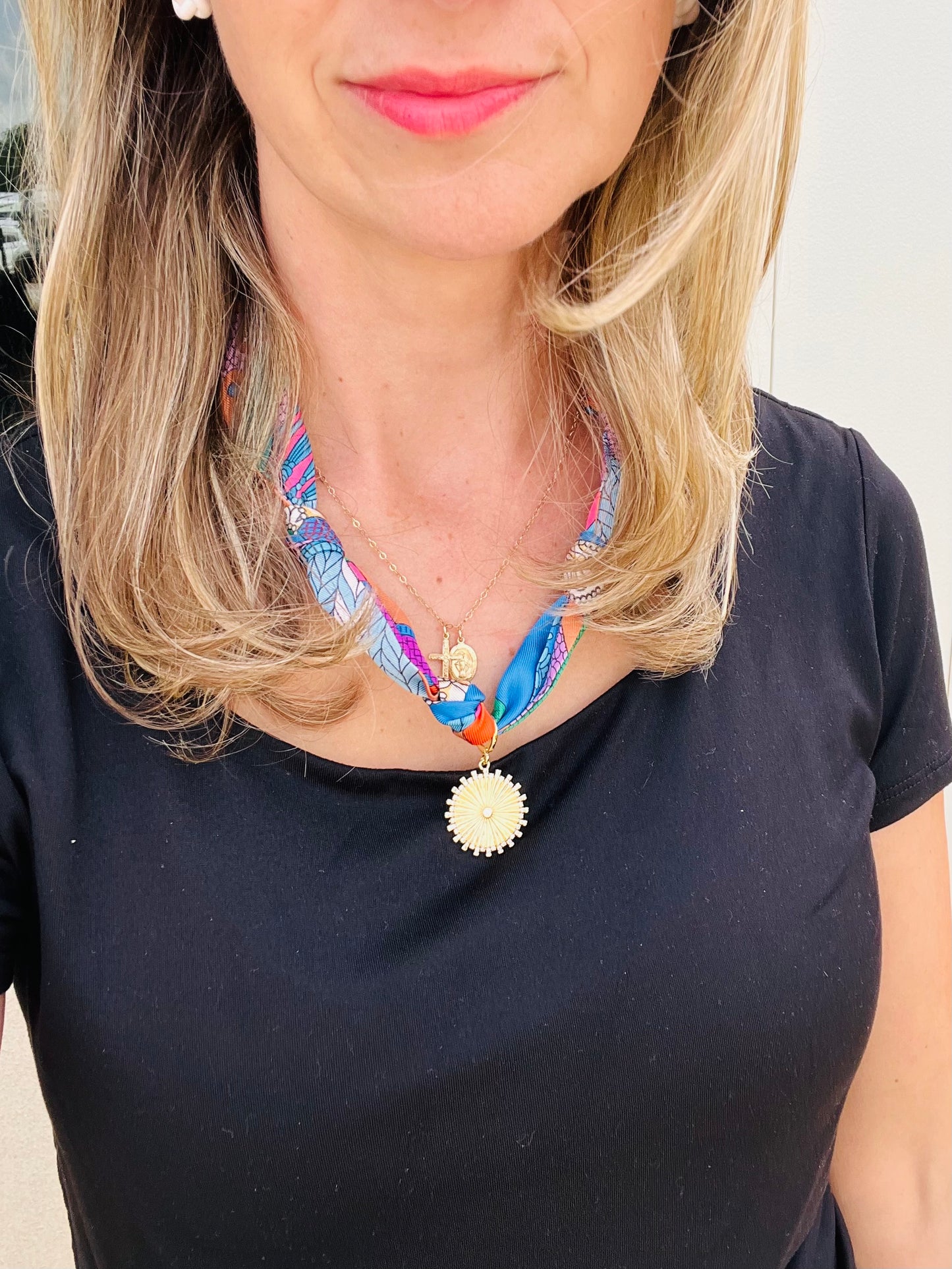 Cabo Scarf Necklace