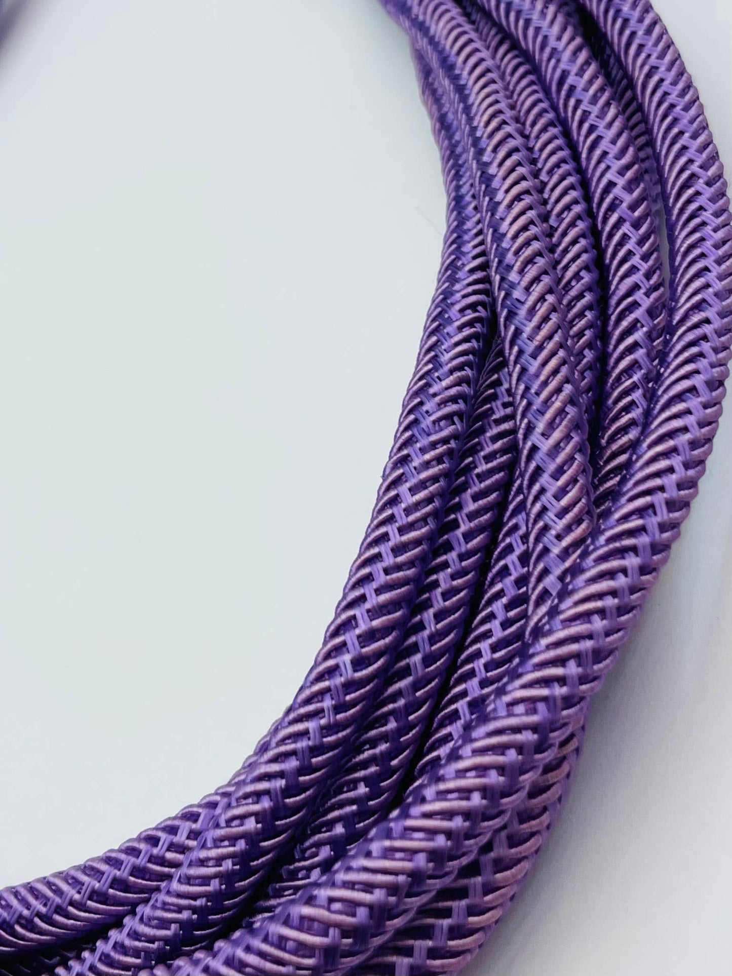 "Original" Slub 8-Strand Necklace (lilac)