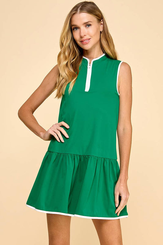 TCEC Kelly Green Athletic Dress