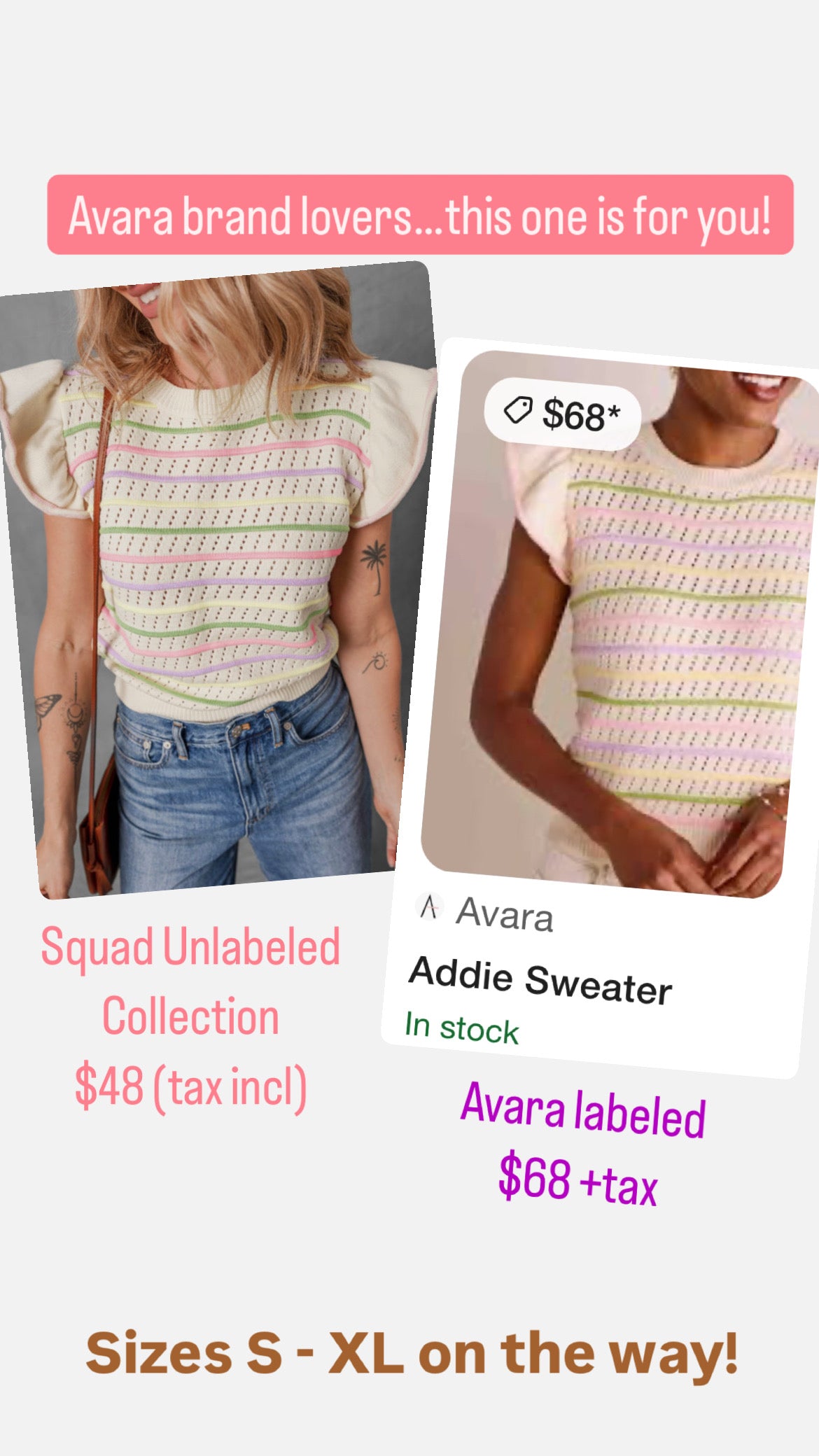 The Bethany sweater