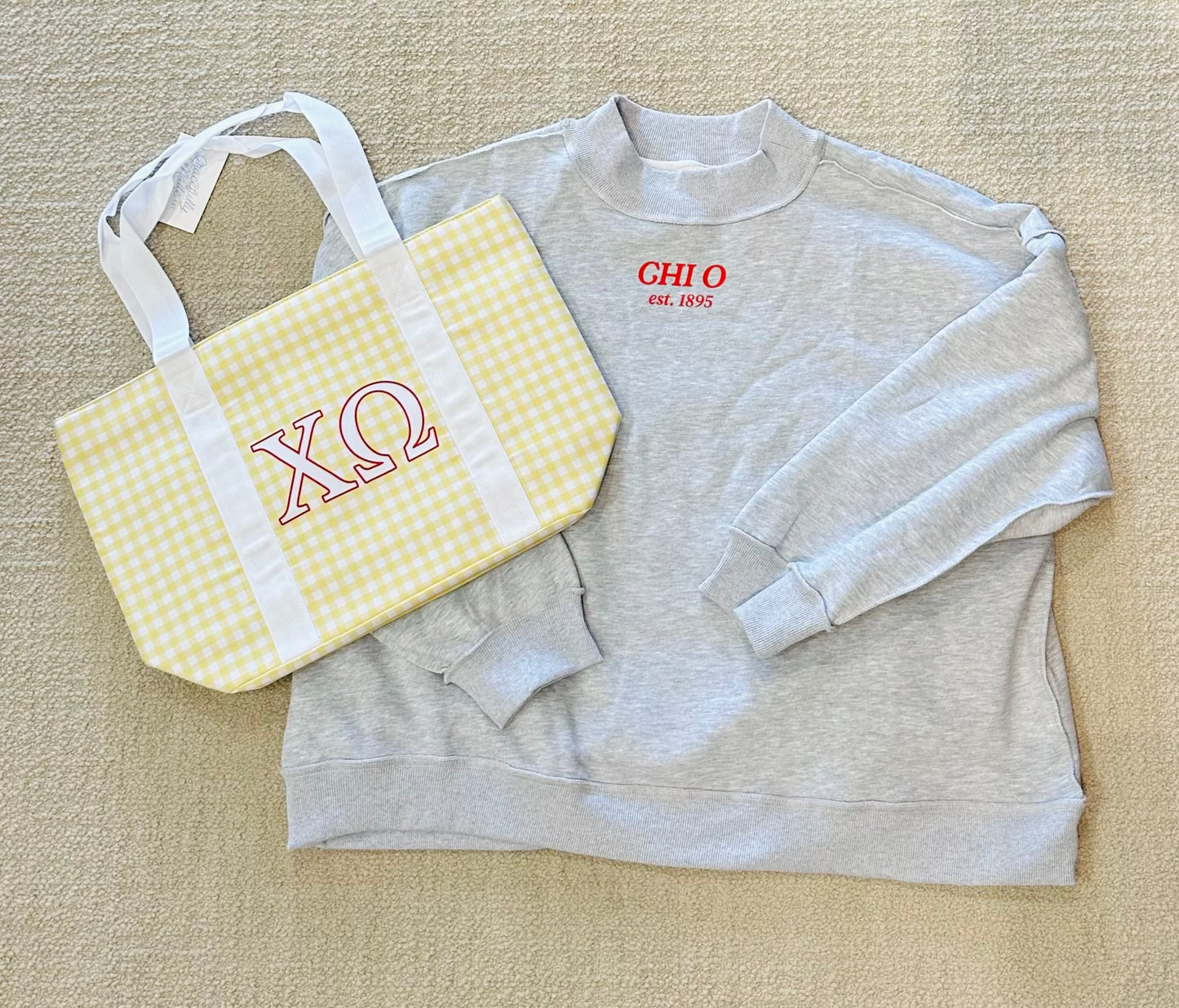 Chi Omega Tote Bag, Sorority