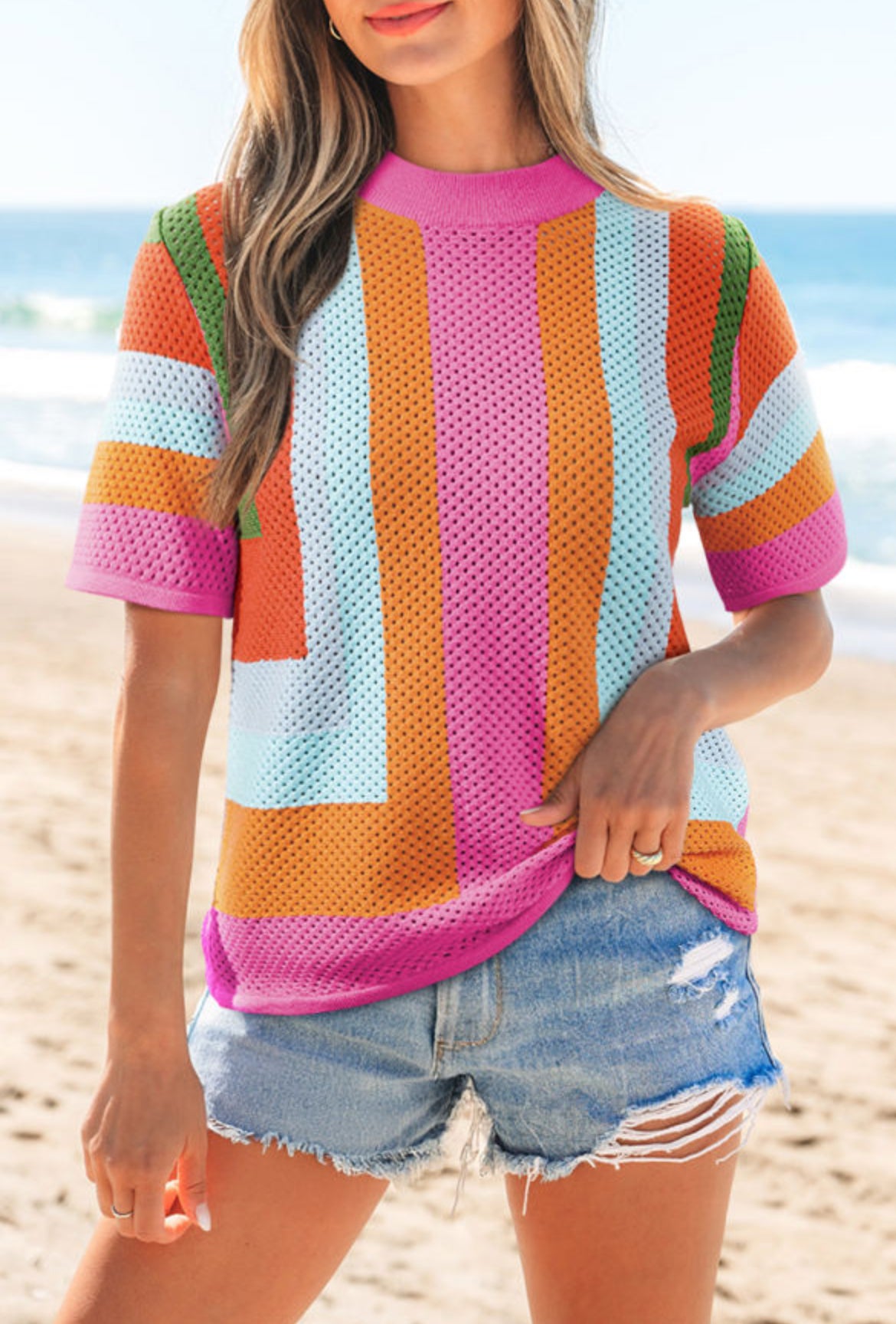 The Maggie Sweater blouse