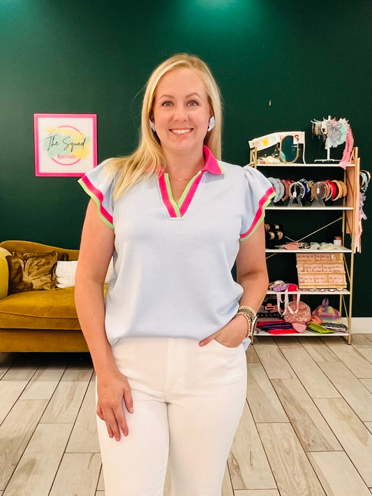 The Sophie polo - blue
