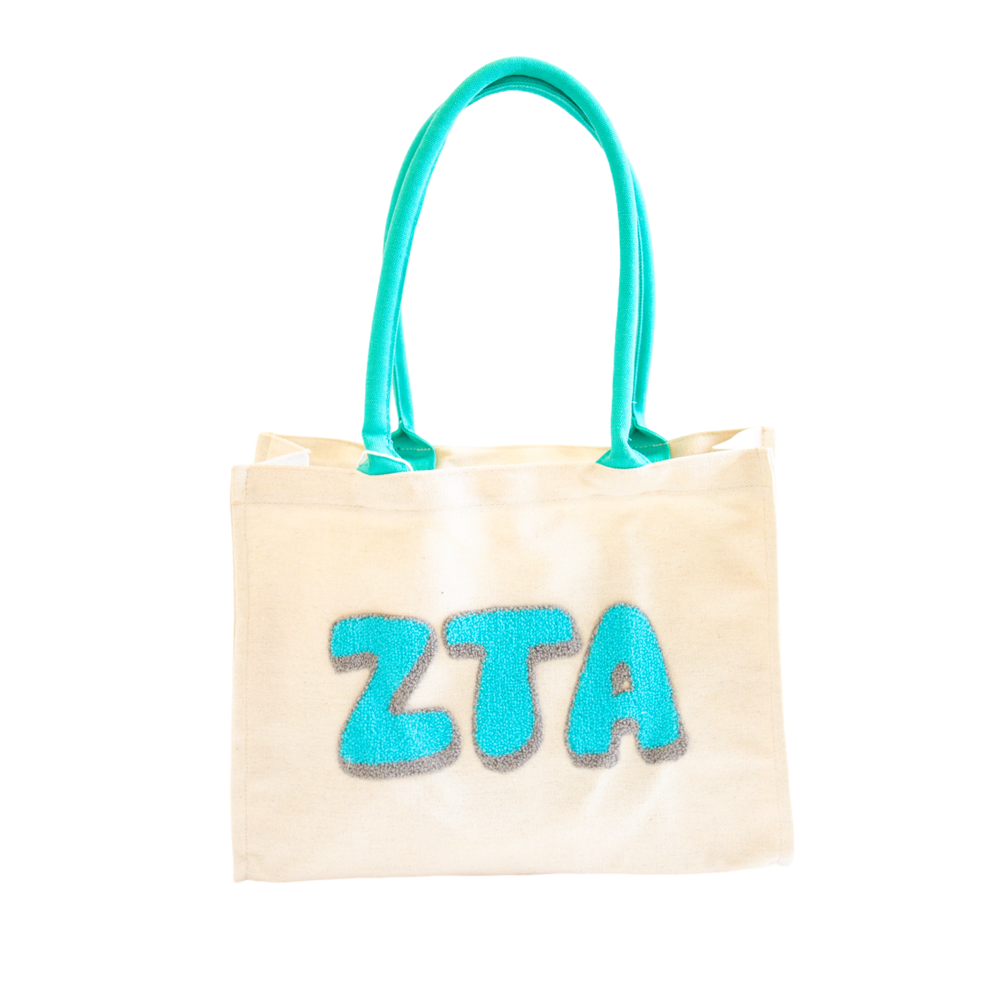Chenille Sorority Gift Tote: ALPHA OMICRON PI