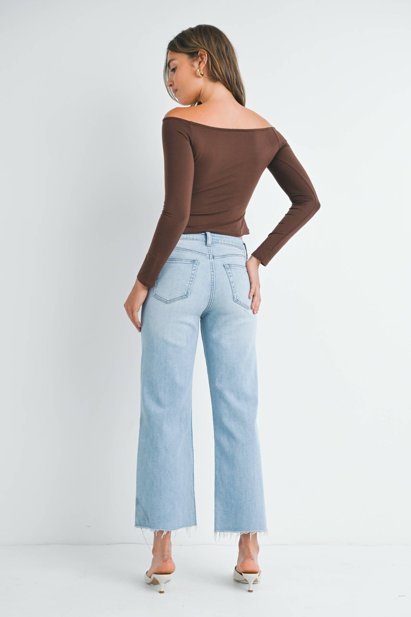 JBD - Slim Wide Leg / LIGHT DENIM