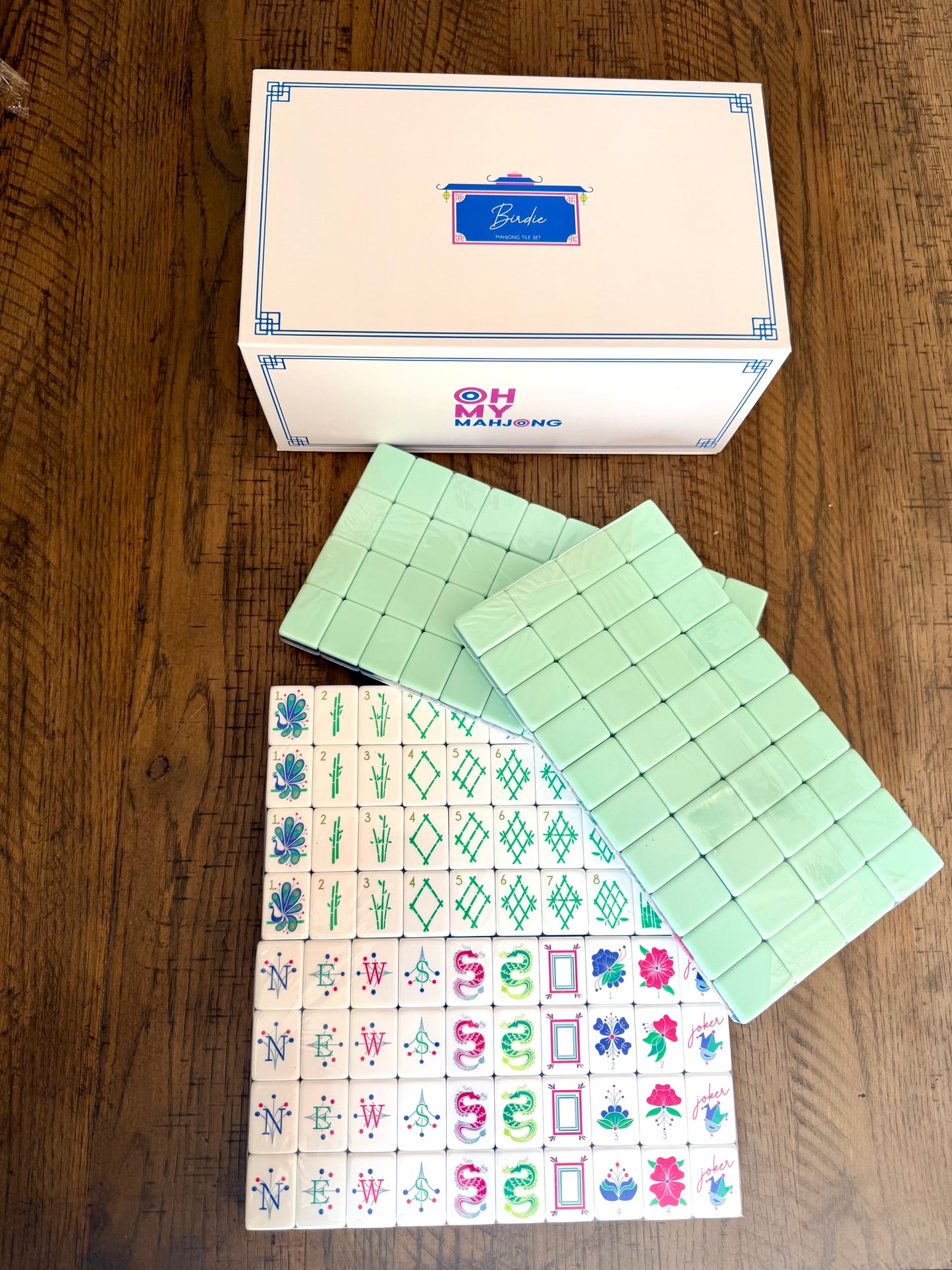 Birdie Mahjong Tiles