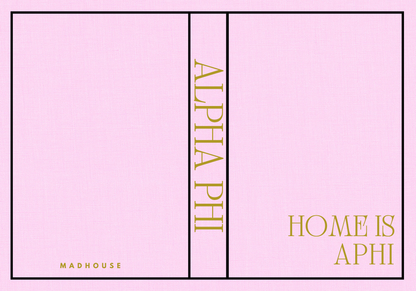 Sorority Keepsake Book Boxes 2026: Alpha Omicron Pi Pink