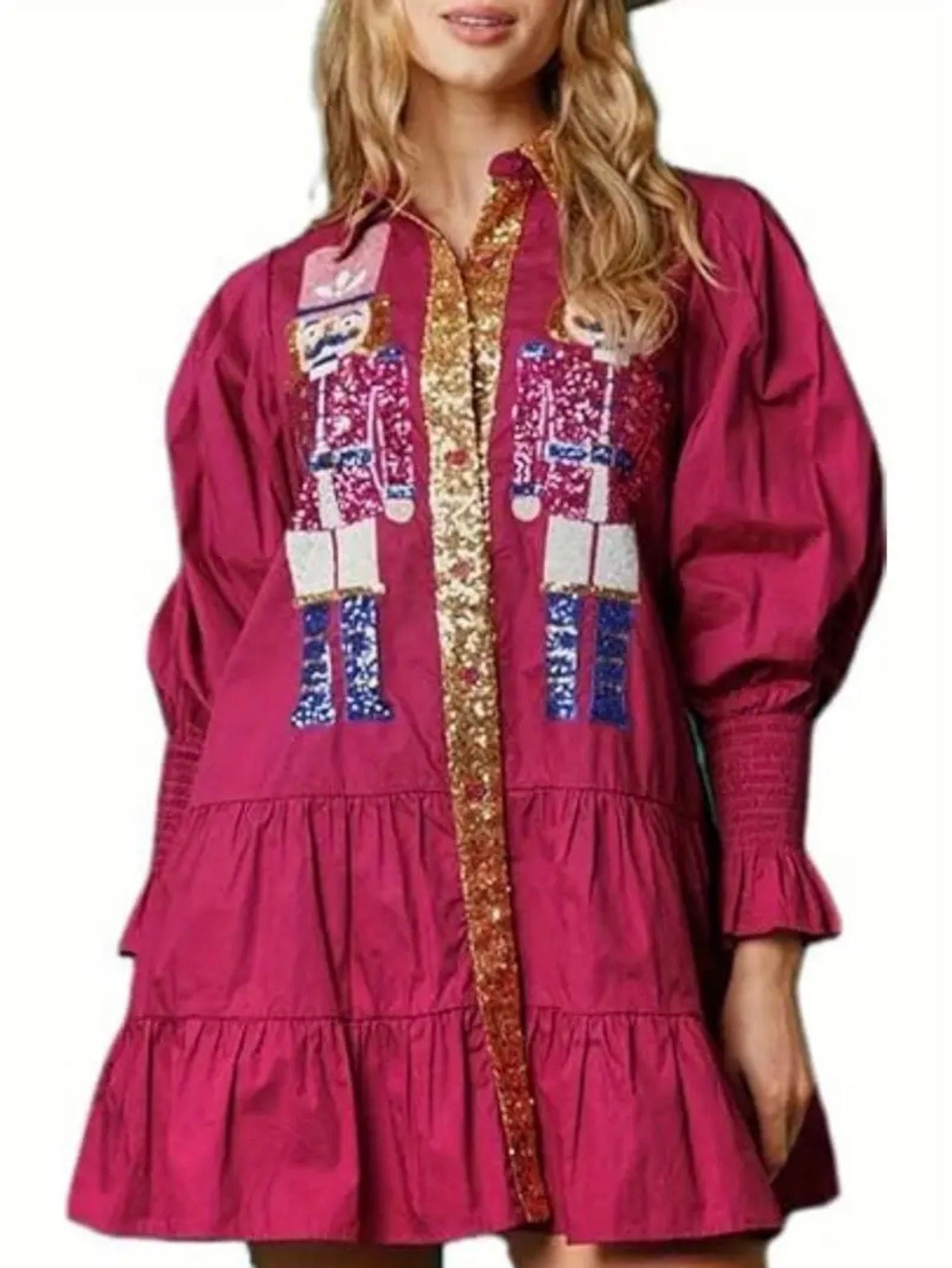 Sequins Nutcracker Christmas dress