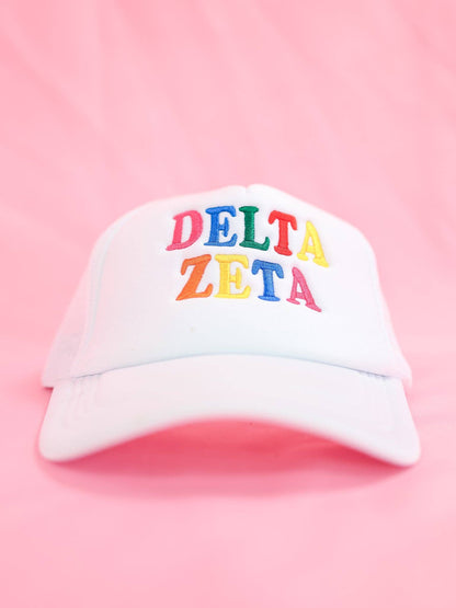 Sorority Fun Times Trucker Hat: KAPPA DELTA