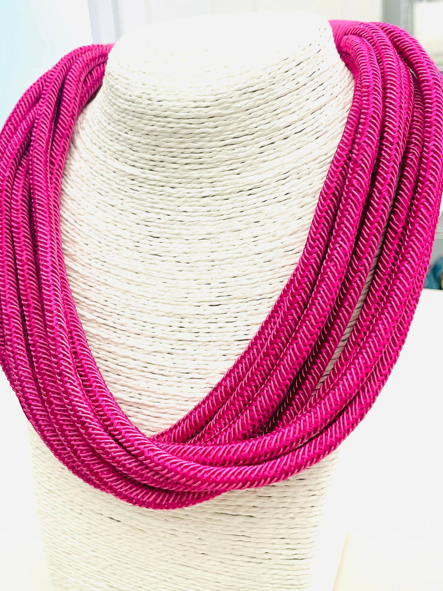 "Original" Slub 8-strand (magenta)