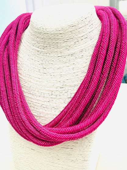 "Original" Slub 8-strand (magenta)
