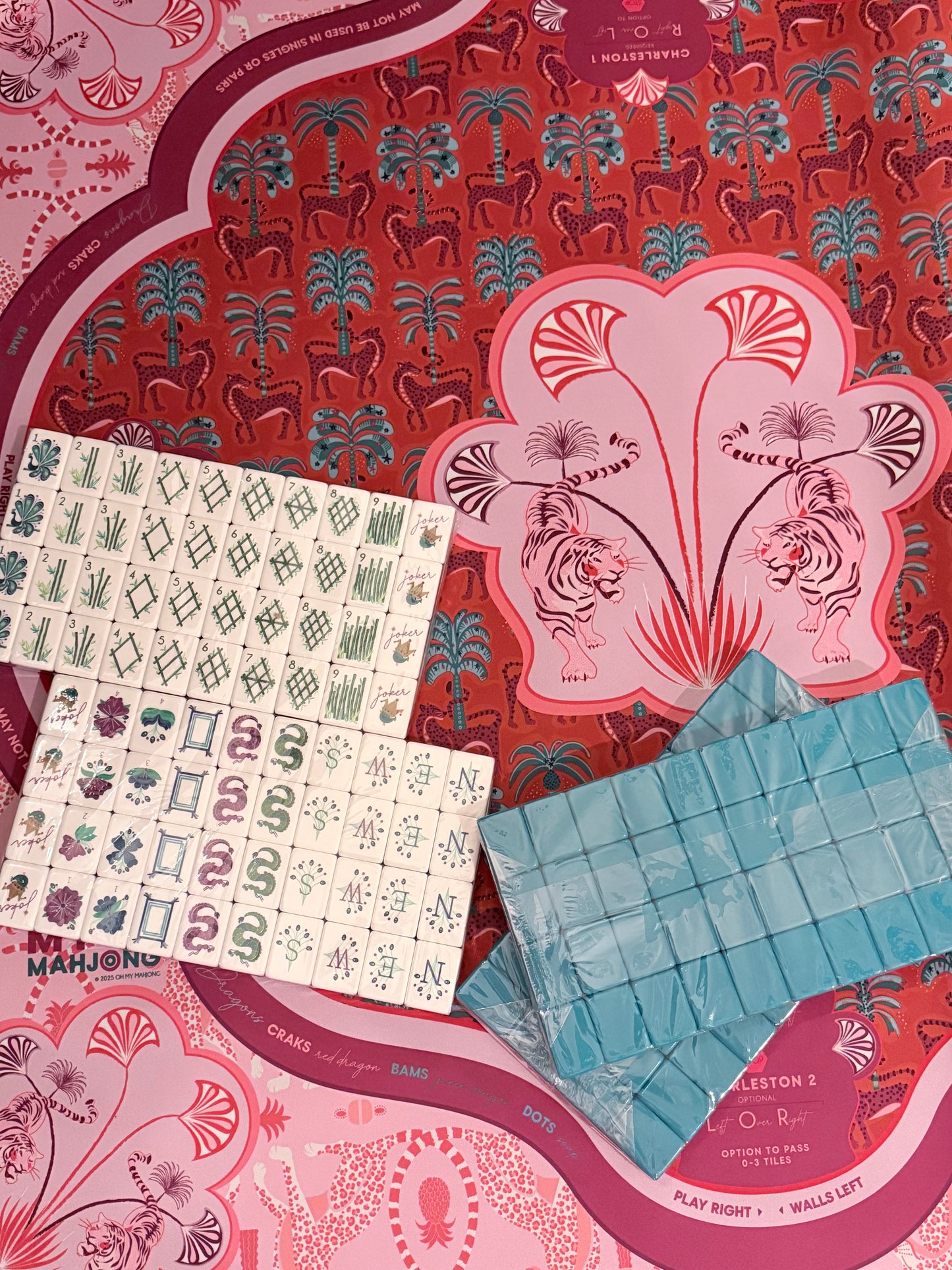 Lagoon Mahjong Tiles
