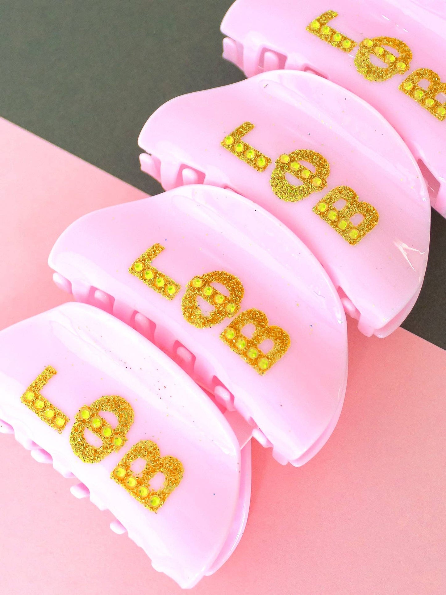 Girl On the Go Hair Claw Sorority Clip: ALPHA OMICRON PI