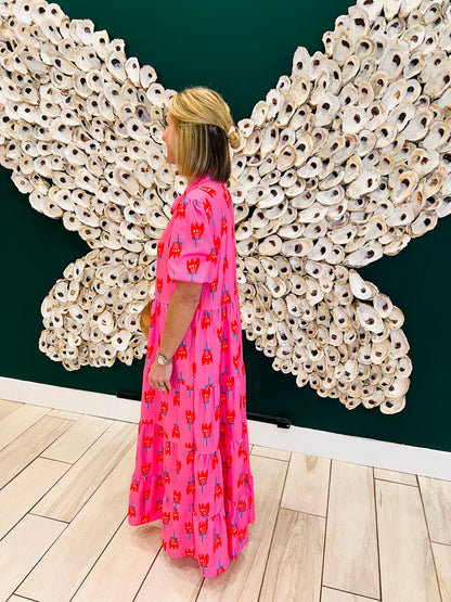 Strawberry Pink dupe dress
