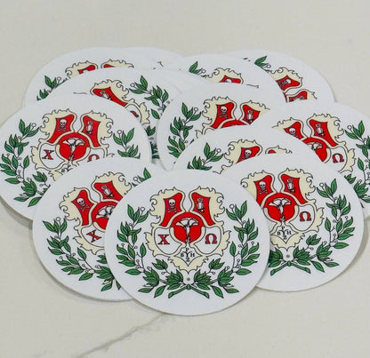 Chi Omega Sorority Decal