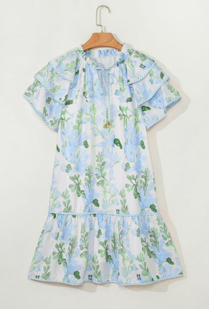 The Claire dress - blue
