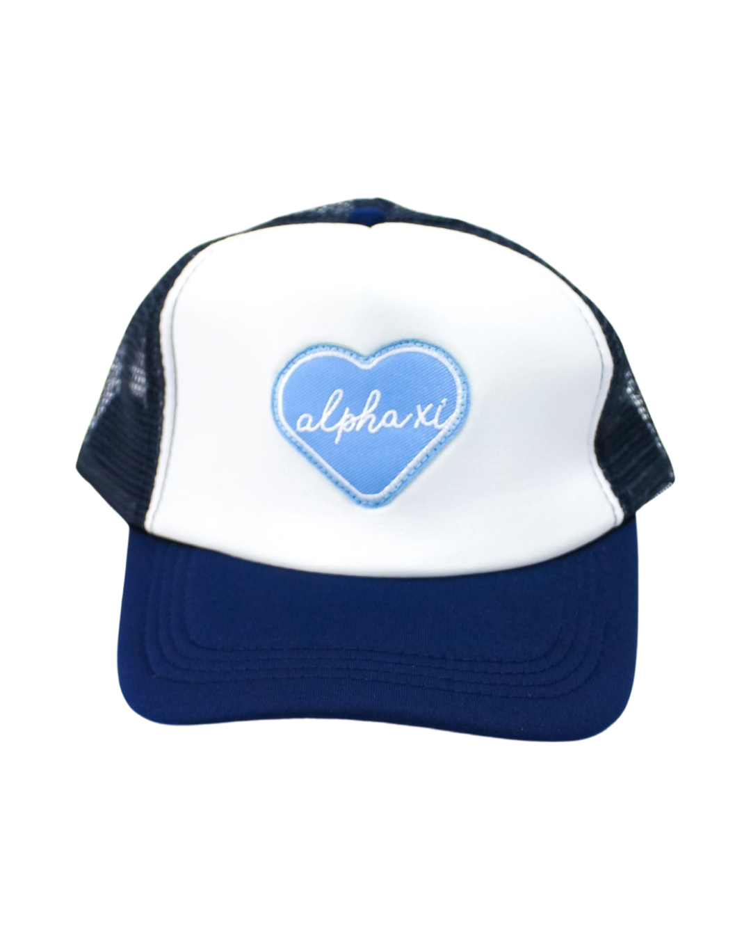 Sorority Whole Lotta Love Heart Trucker Hat: PHI MU