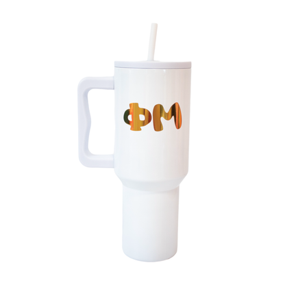 40oz 24 Karat Sorority Tumbler: PHI MU