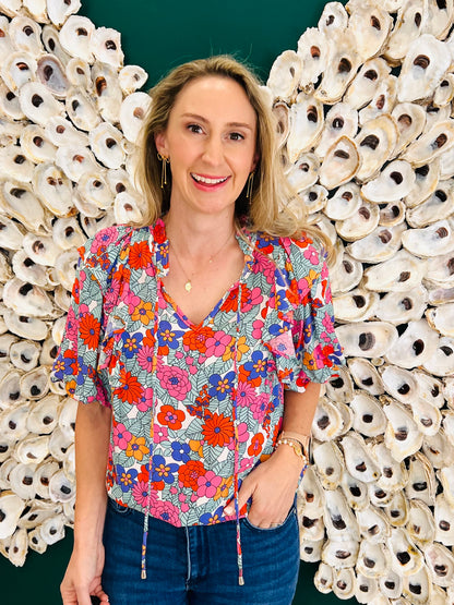 The Flora blouse