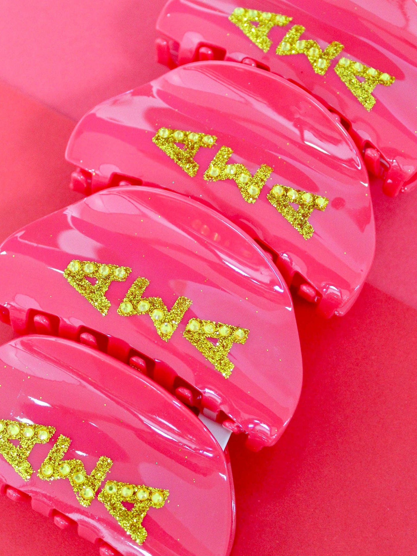 Girl On the Go Hair Claw Sorority Clip: ALPHA OMICRON PI