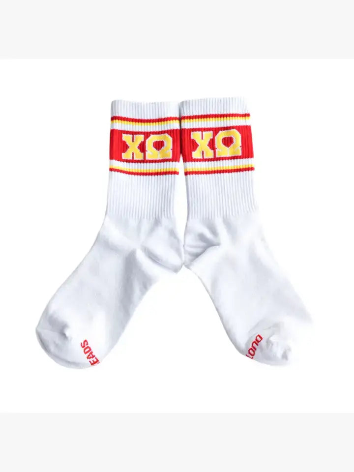 Duo Threads - Chi Omega Sorority Socks