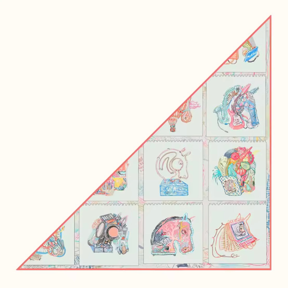 Triangle Scarf (no charm)