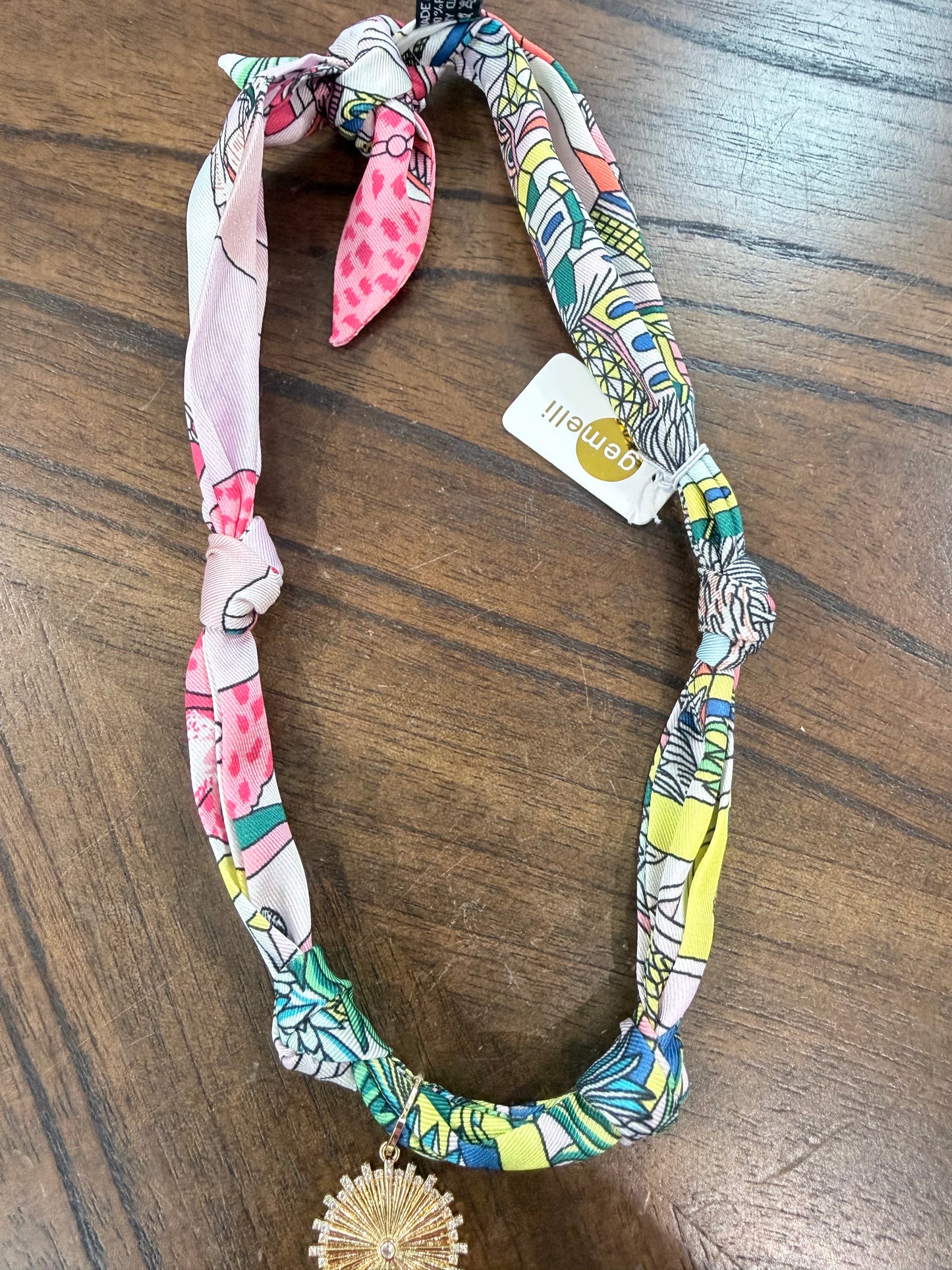 Palmas Scarf Necklace