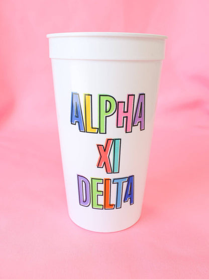 Bring On the Fun Stadium Cup: ALPHA GAMMA DELTA