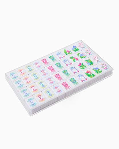 Poppy Debutante Mahjong Tile Set