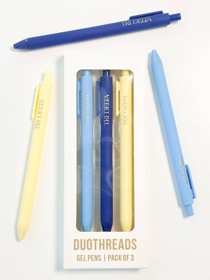 Lettered Luxe Sorority Pens: PHI MU