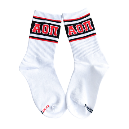 Sorority Socks: DELTA DELTA DELTA