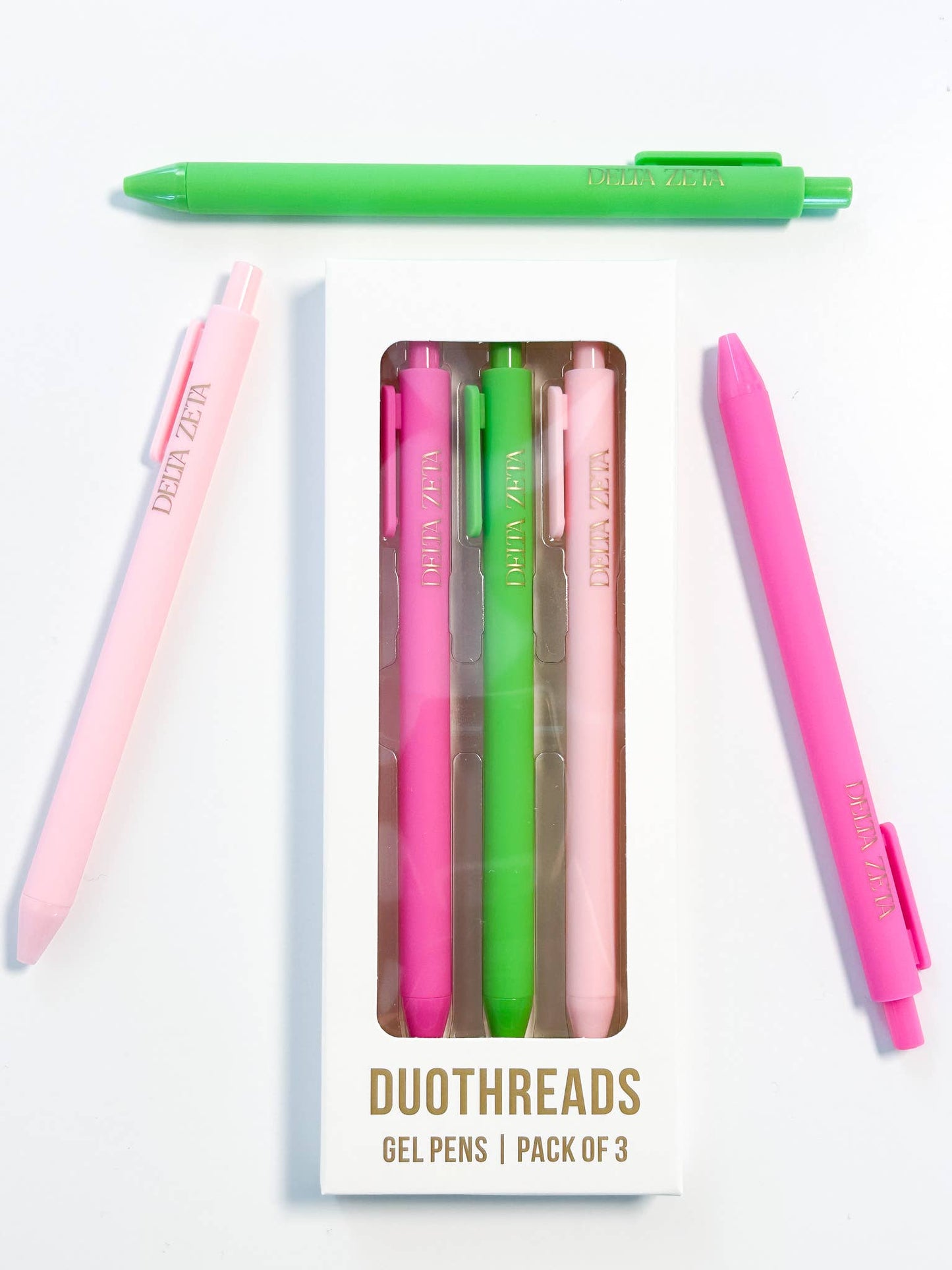 Lettered Luxe Sorority Pens: ALPHA GAMMA DELTA