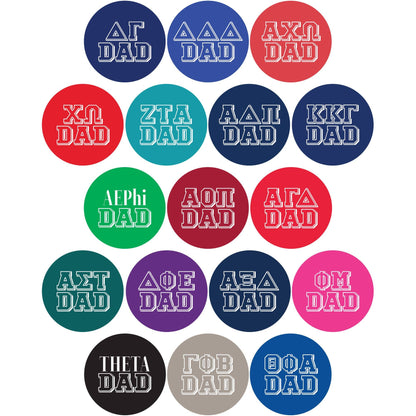 Sorority DAD Can Coolers : Greek dad / Chi Omega / Regular