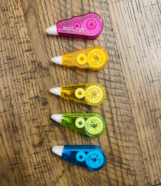 Rainbow Correction Tape