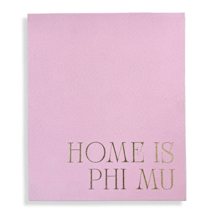 Sorority Keepsake Book Boxes 2026: Alpha Omicron Pi Pink