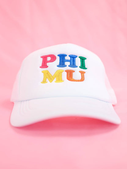 Sorority Fun Times Trucker Hat: KAPPA DELTA