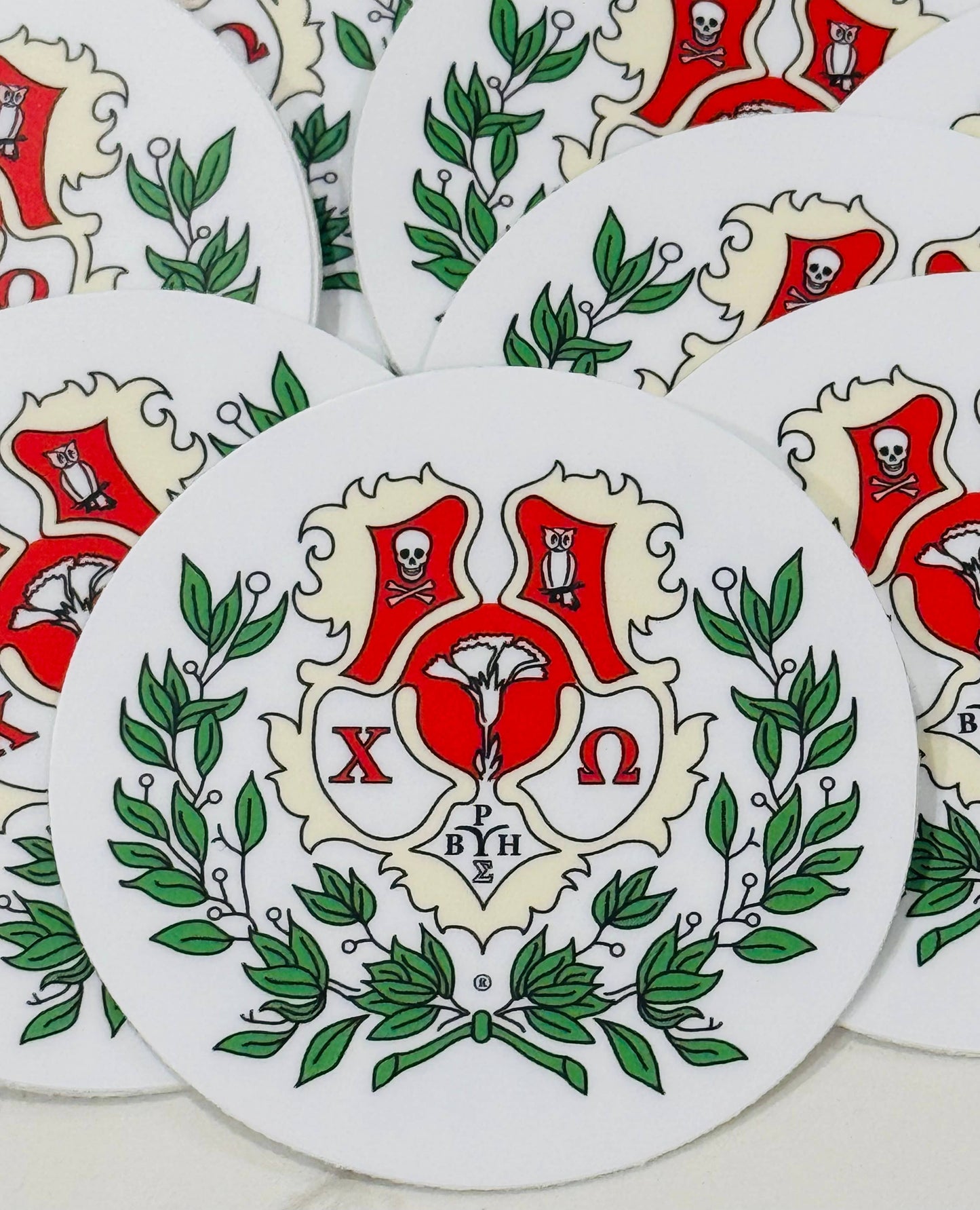 Chi Omega Sorority Decal