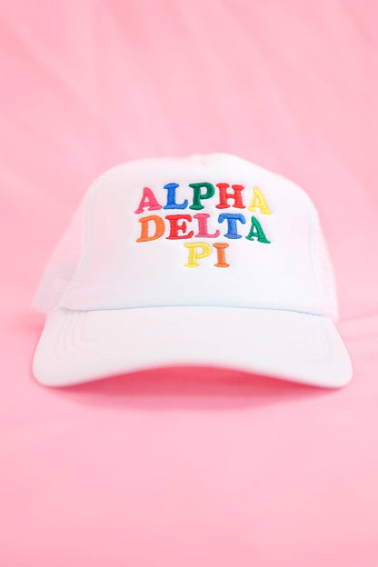 Sorority Fun Times Trucker Hat: KAPPA DELTA
