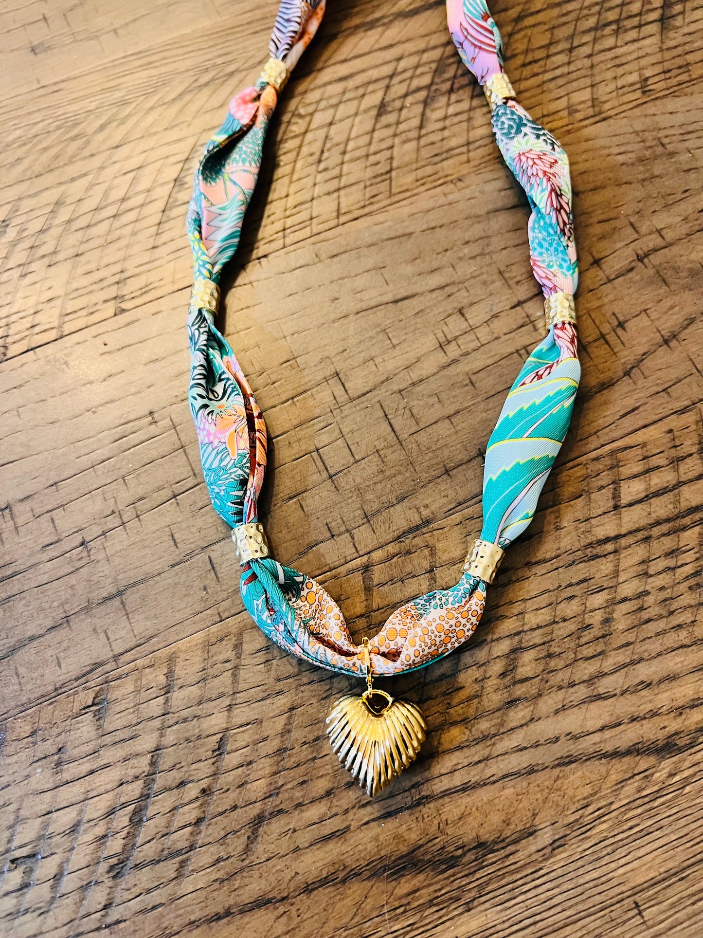 Tahiti Scarf Necklace