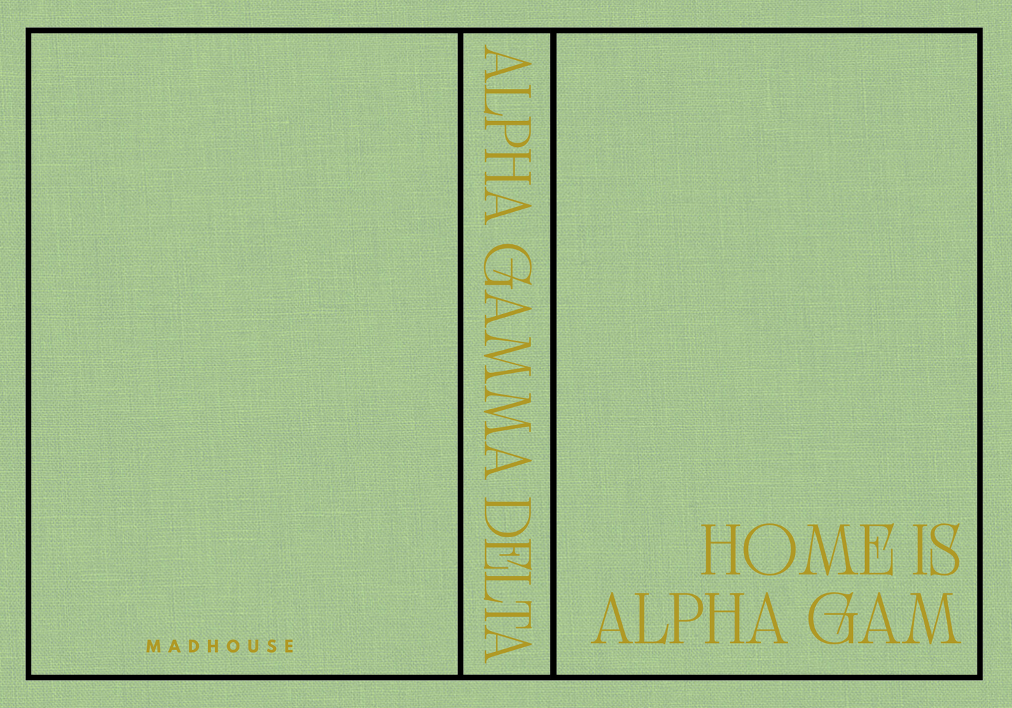 Sorority Keepsake Book Boxes 2026: Alpha Gamma Delta Greek