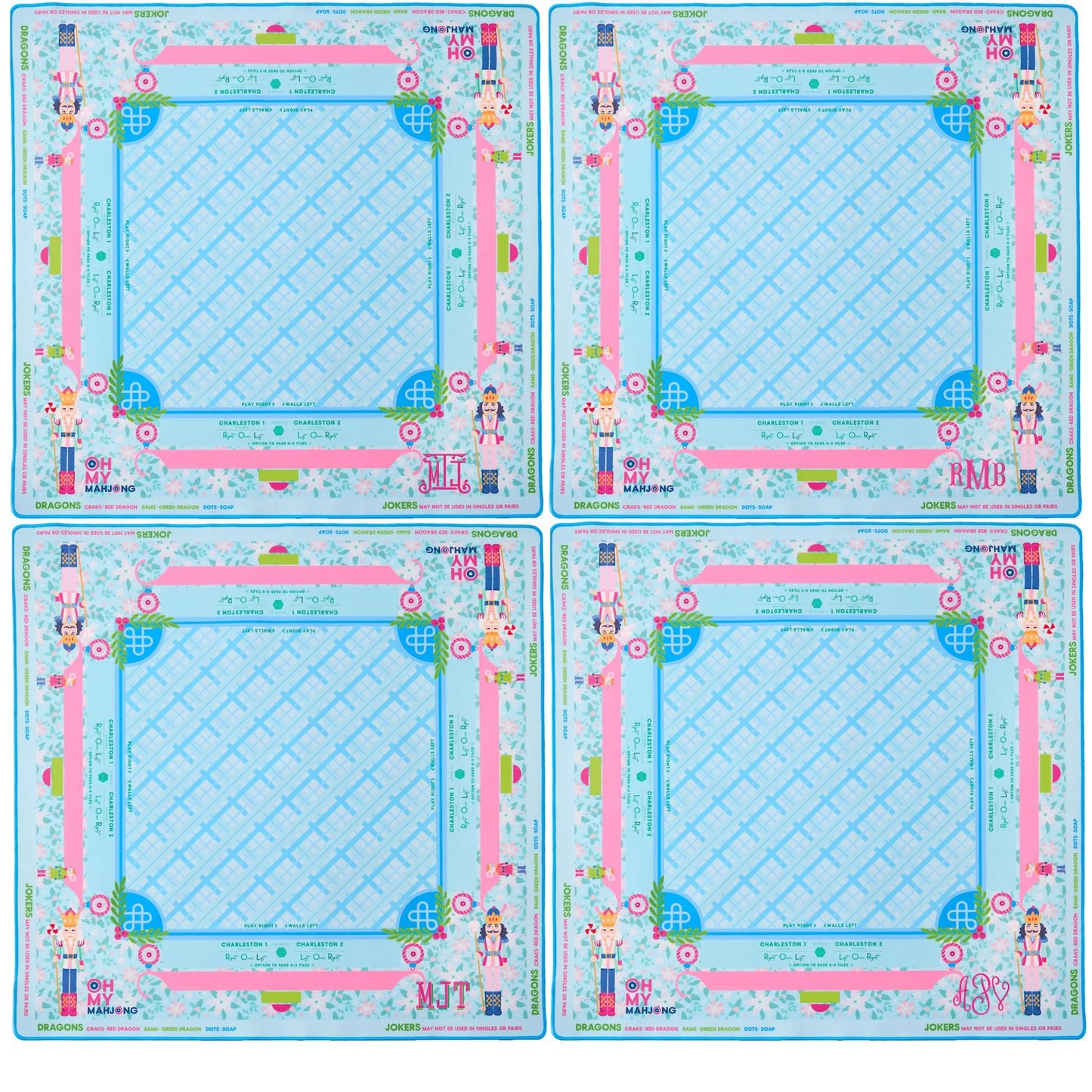 Sugarplum Mahjong Mat
