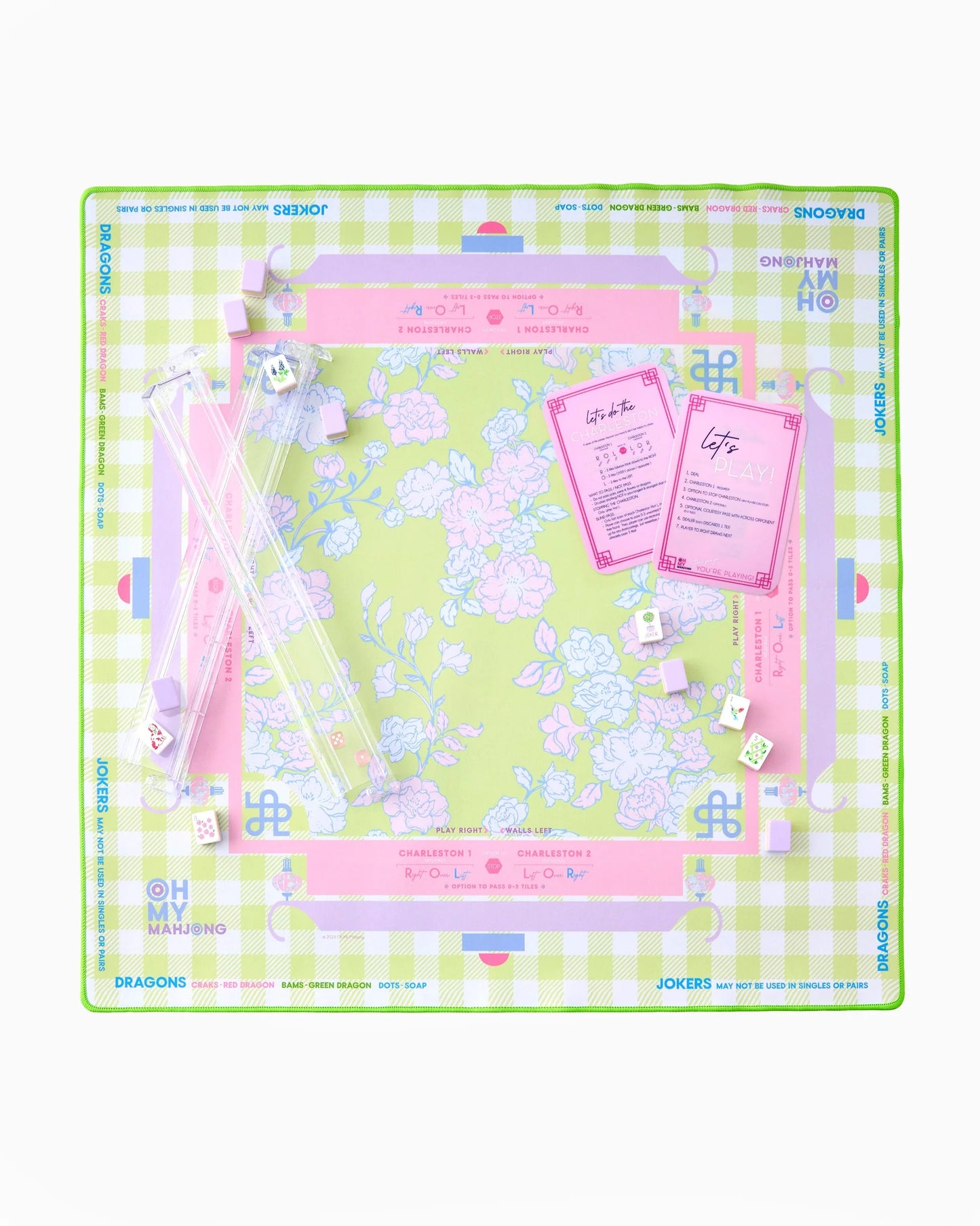 Garden Party Mahjong Mat