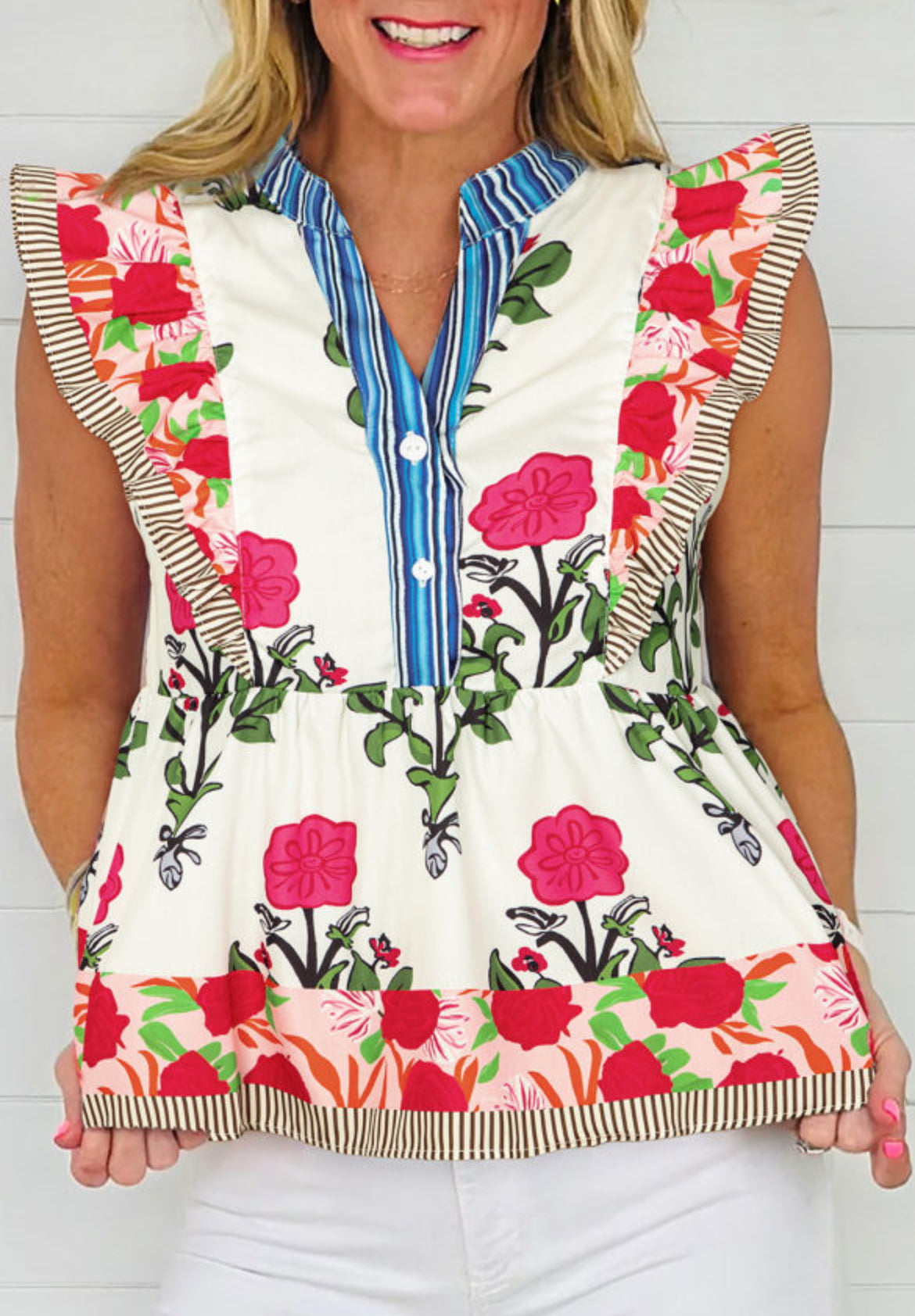 The Lizzy Dupe blouse