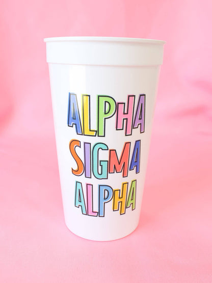 Bring On the Fun Stadium Cup: ALPHA GAMMA DELTA