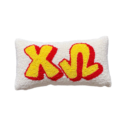 Sorority Hook Pillow: ALPHA GAMMA DELTA