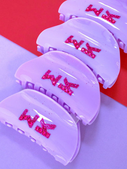 Girl On the Go Hair Claw Sorority Clip: ALPHA OMICRON PI