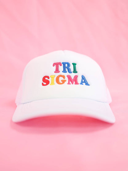Sorority Fun Times Trucker Hat: KAPPA DELTA