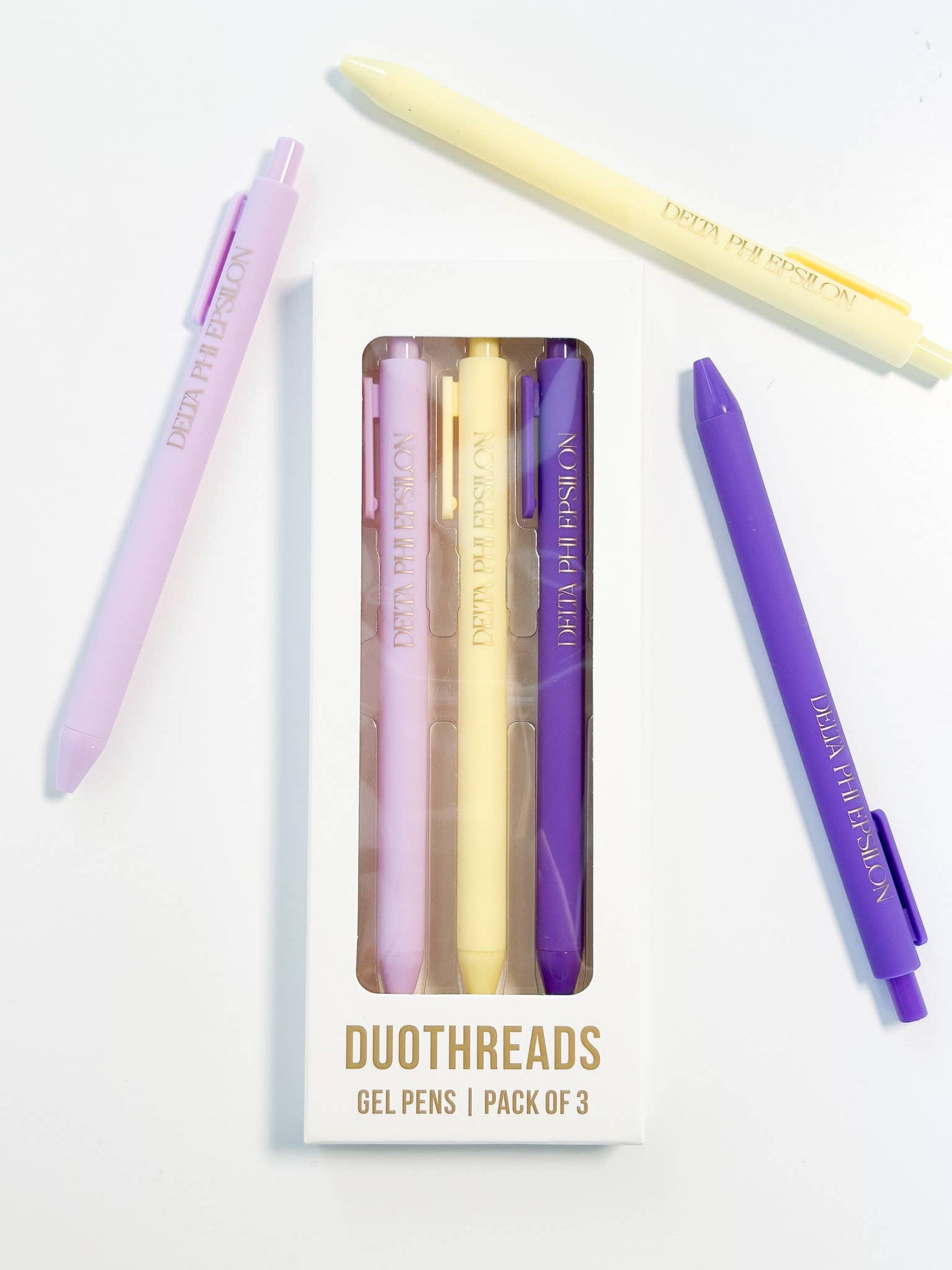 Lettered Luxe Sorority Pens: ALPHA GAMMA DELTA
